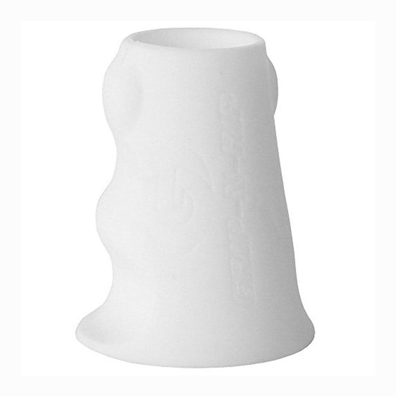 Grip N Rip Trigger Baseball/Softball Bat Grip Ergonomic Asymmetrical Design for Enhanced Comfort & Control Features Grooves for Finger Placement, Smooth Palm Relief (White)